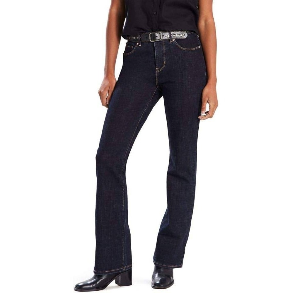 Levi's Women's Classic Bootcut Jeans Mid Rise‎ Dark Wash Size 16 Medium W33 L32